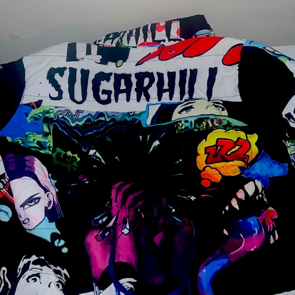 Large Anime jacket willing to take offers